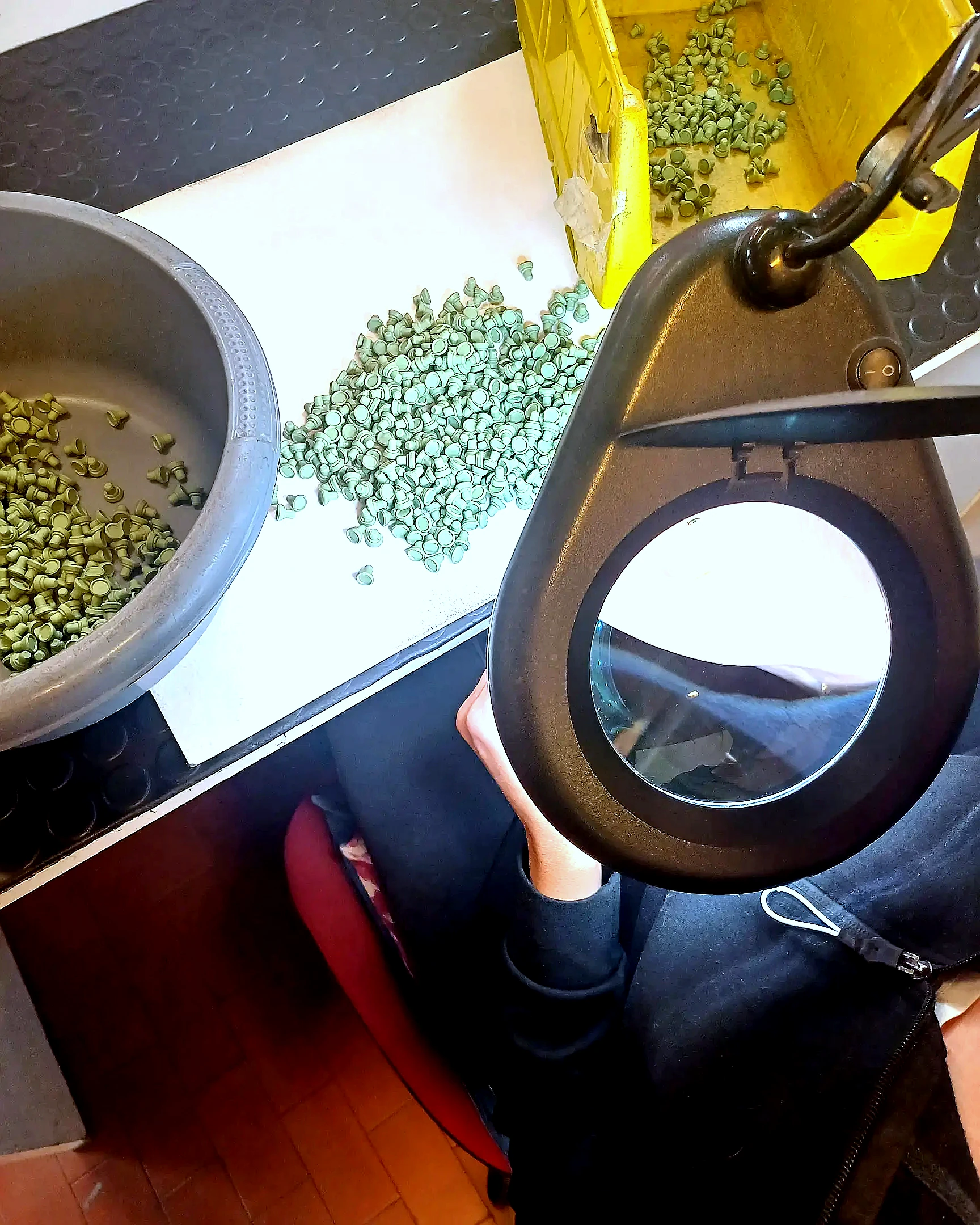 Operazione di controllo qualità